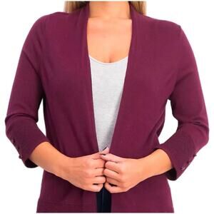 Evolution by Cyrus Stitch Fix Myna button detail sleeve‎ cardigan size small